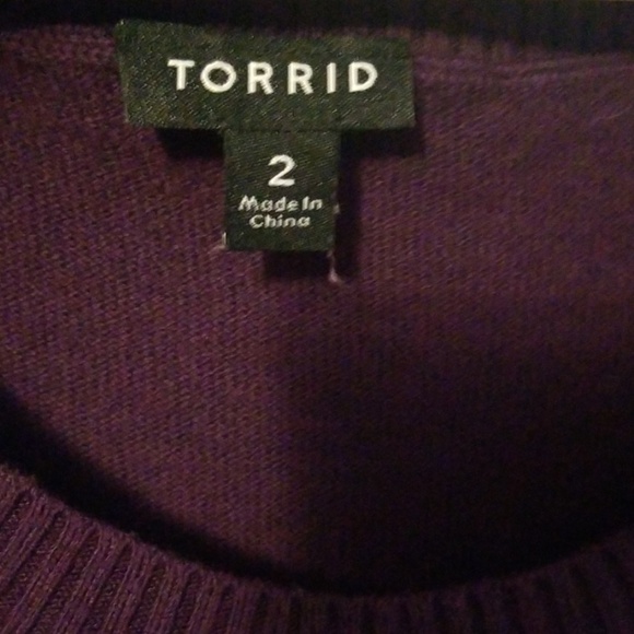 Lace Torrid Sweater - Picture 2 of 4